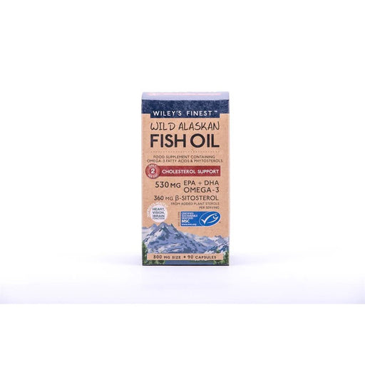 Wiley's Finest UK Cholesterol Support 90 Capsules