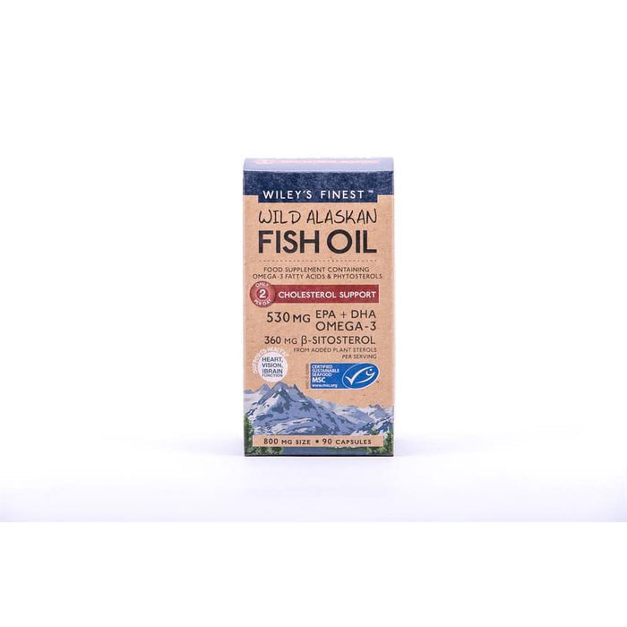 Wiley's Finest UK Cholesterol Support 90 Capsules
