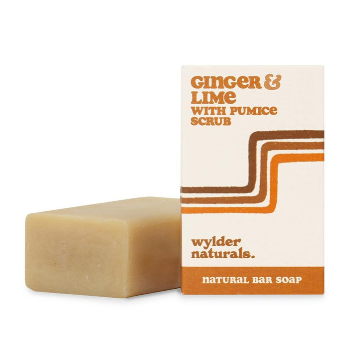 Wylder Naturals Soap Ginger & Lime 120g