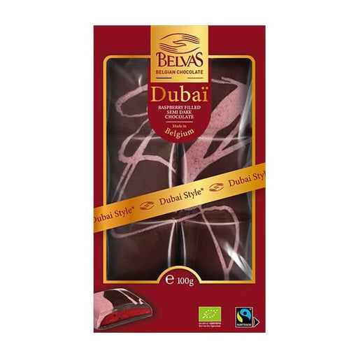 Belvas Dubai Semi Dark Raspberry 100g