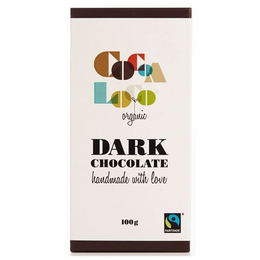 Cocoa Loco Dark Choc & Mint Bar 100g