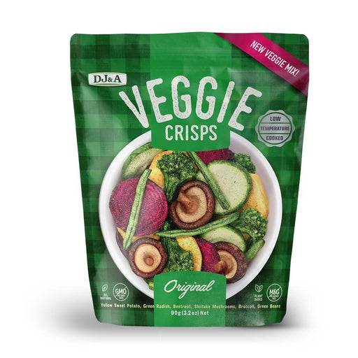 DJ & A Veggie Crisps Original 90g