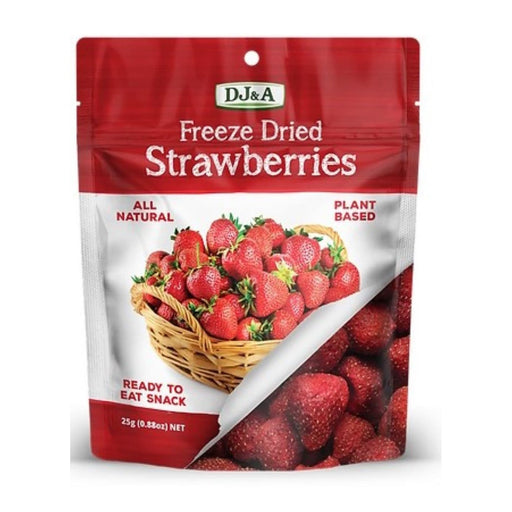 DJ & A Freeze Dried Strawberries 25g