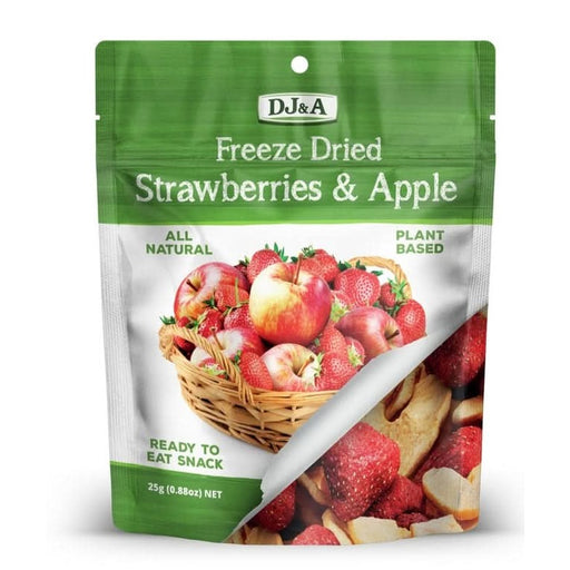 DJ & A Freeze Dried Strawberry & Apple 25g