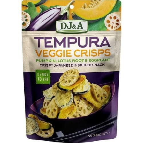DJ & A Tempura Veggie Crisps 50g