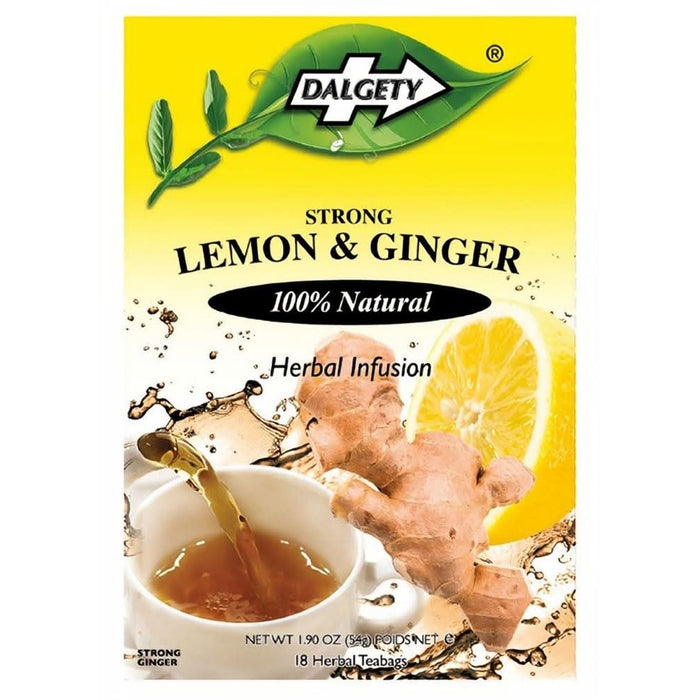Dalgety Lemon & Ginger Herbal Tea 18 Bags