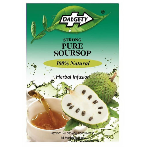 Dalgety Strong Pure Soursop Herbal Tea 18 Bags
