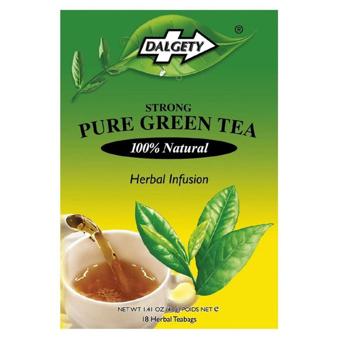 Dalgety Strong Pure Green Tea 18 Bags