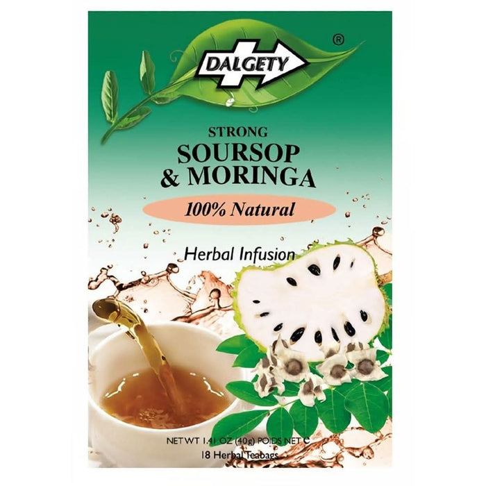 Dalgety Soursop & Moringa Herbal Tea 18 Bags
