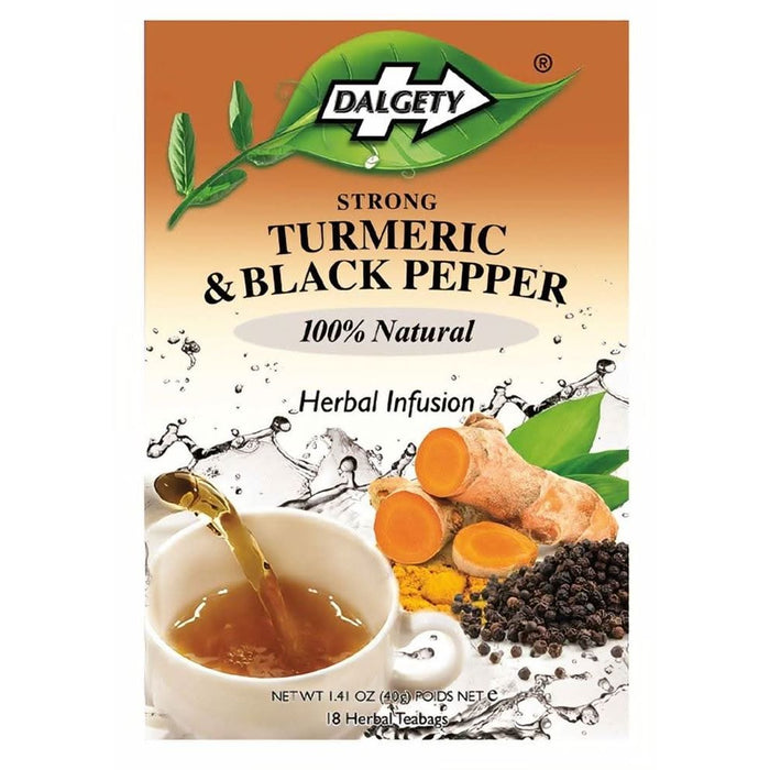 Dalgety Turmeric & Black Pepper Tea 18 Bags