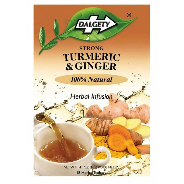 Dalgety Turmeric & Ginger Herbal Tea 18 Bags