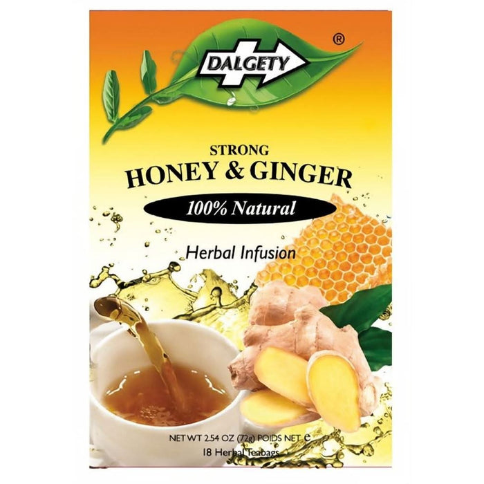Dalgety Honey & Ginger Herbal Tea 18 Bags