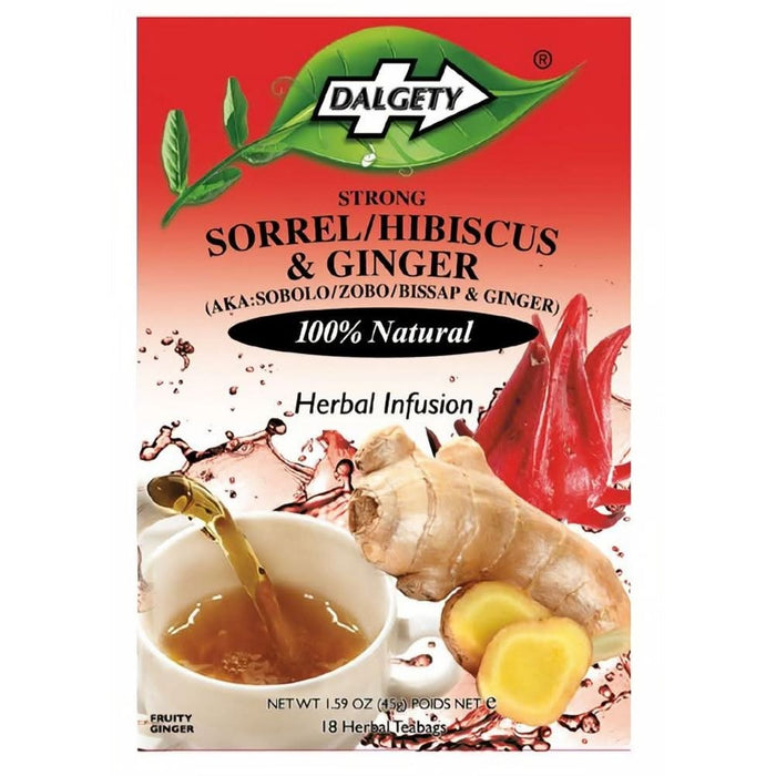 Dalgety Sorrel & Ginger Herbal Tea 18 Bags