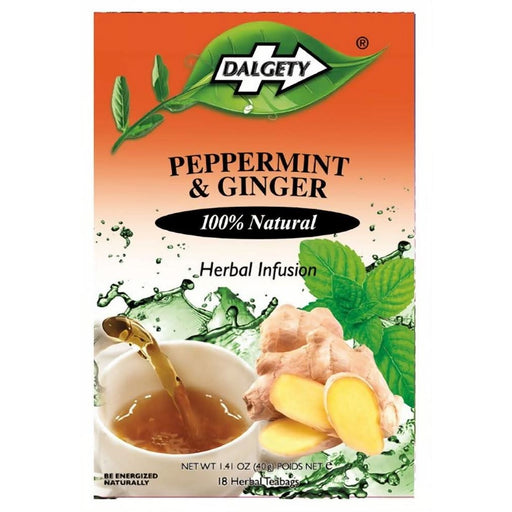 Dalgety Peppermint & Ginger Herbal Tea 18 Bags