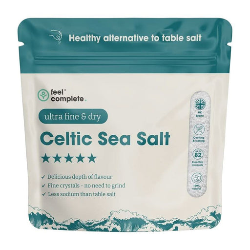 Feel Complete Celtic Sea Salt Ultra Fine & Dry 200g