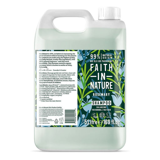 Faith in Nature Rosemary Shampoo 5L