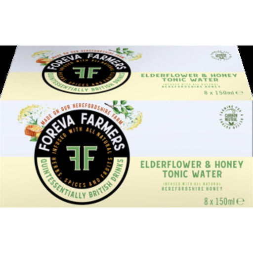 Foreva Farmers Elderflower Honey Tonic 8x150ml