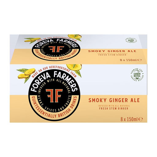 Foreva Farmers Smoky Ginger Ale 8x150ml