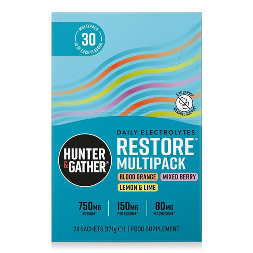 Hunter and Gather Restore Electrolyte Variety Pack 30 Sachets
