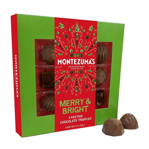 Montezumas Merry & Bright Truffle Box 120g