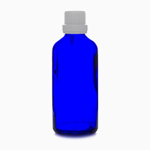 Aqua Oleum 100ml blue glass bottle