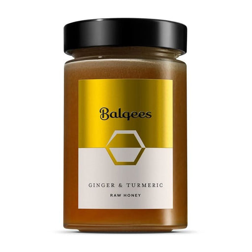 Balqees Raw Honey Ginger & Turmeric 250g