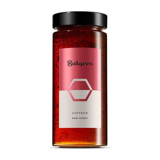 Balqees Raw Honey and Saffron 400g