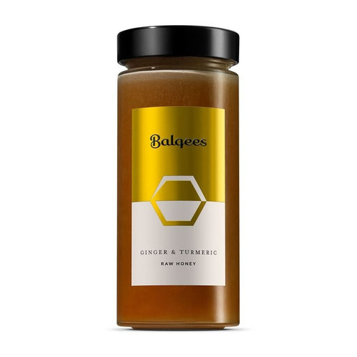 Balqees Raw Honey Ginger & Turmeric 400g