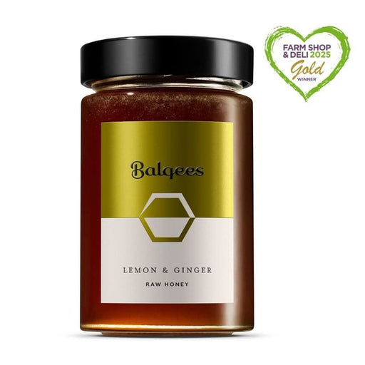 Balqees Raw Honey Lemon Zest & Ginger 250g