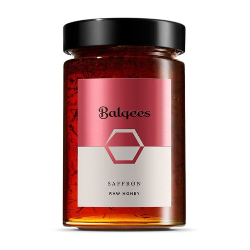 Balqees Raw Honey and Saffron 250g