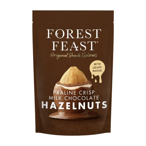 Forest Feast Milk Chocolate Praline Hazelnuts 100g