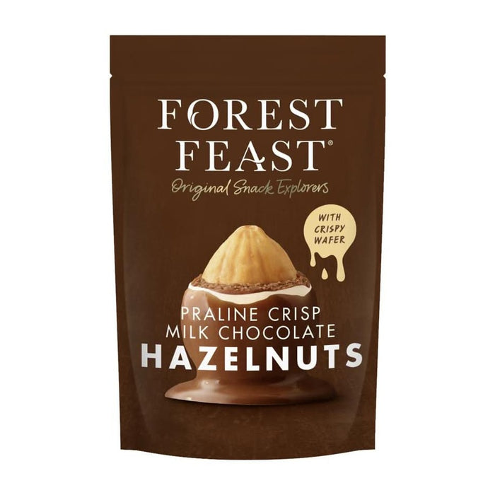Forest Feast Milk Chocolate Praline Hazelnuts 100g