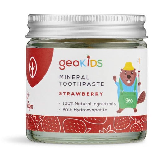 Geo Organics Kids Fluoride Free Toothpaste Strawberry