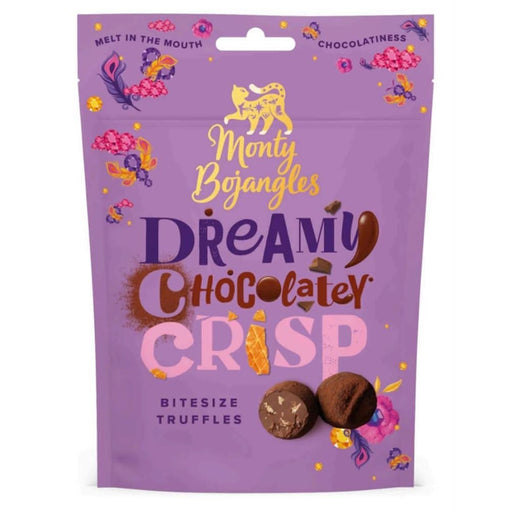 Monty Bojangles Dreamy Chocolatey Crisp Bag 100g