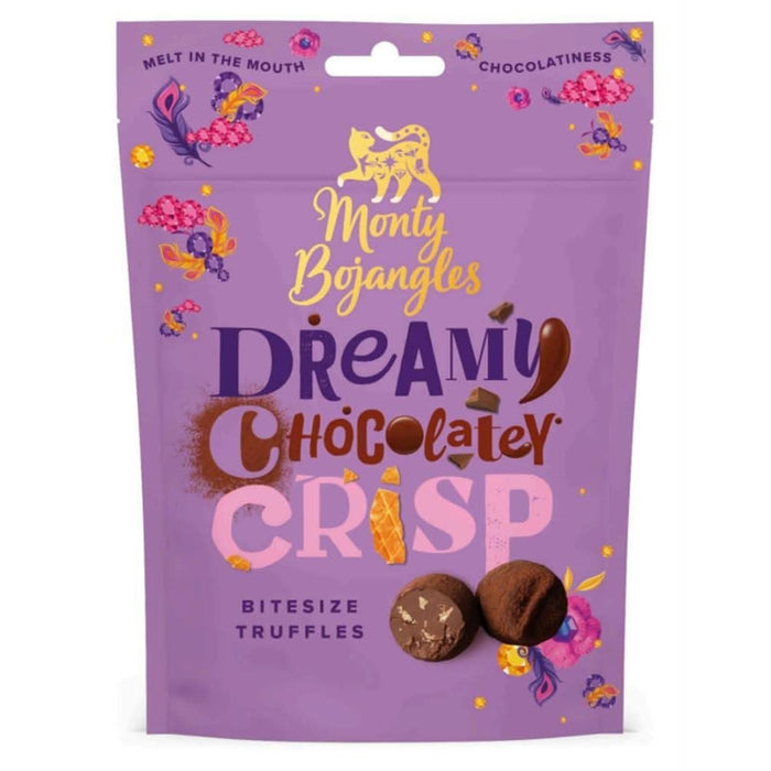 Monty Bojangles Dreamy Chocolatey Crisp Bag 100g