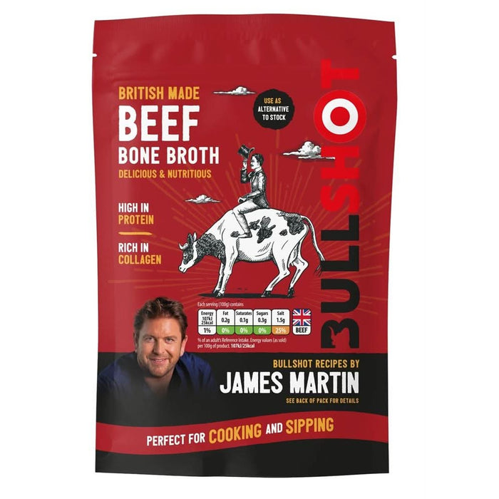 Bullshot Beef Bone Broth 350g