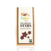 Cocoa Loco Organic Dark Choc Raspberry Stars 100g