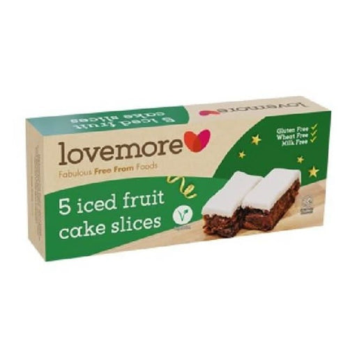 Lovemore 5 Iced Fruit Cake Slices 260g