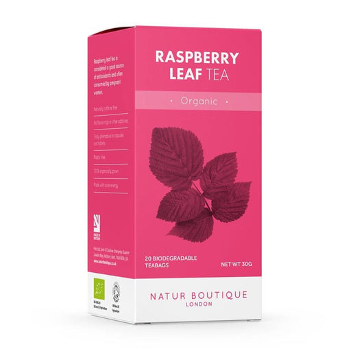 Natur Boutique Organic Raspberry Leaf Tea 20 Bags