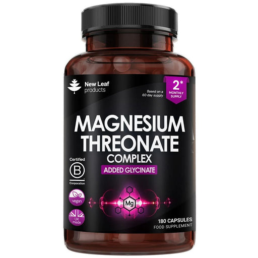 New Leaf Magnesium Threonate 180 Capsules