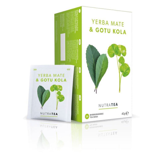 Nutratea Nutra Yerba Mate & Gotu Kola 20 Tea Bags