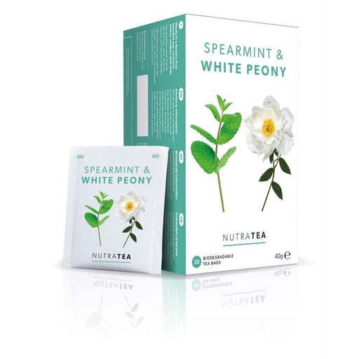 Nutratea Nutra Spearmint & White Peony 20 Tea Bags