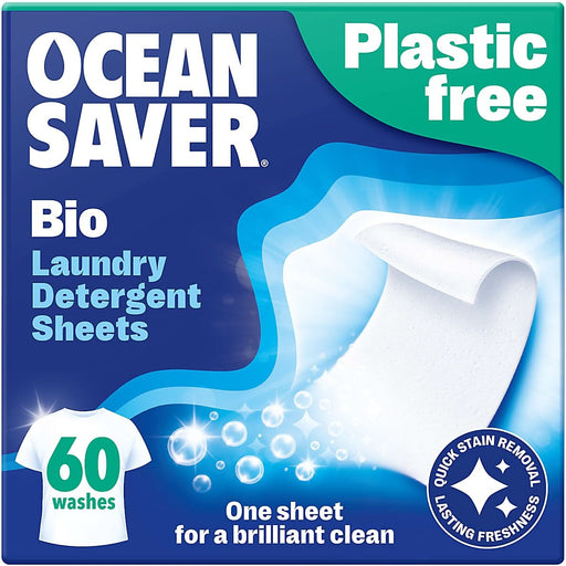 OceanSaver Bio Laundry Sheets 60 Pack