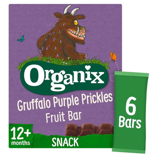 Organix Gruffalo Backcurrant Frui Bars 6 x 17g