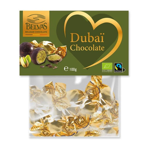 Belvas Dubai Pistachio Choco Truffles