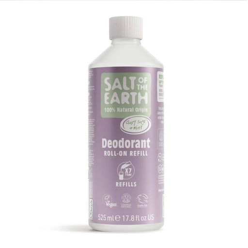 Salt of the Earth Clary Sage & Mint Roll-on Refill 525ml