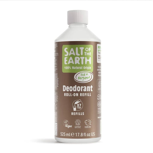 Salt of the Earth Oud & Bergamot Rollon Refill 525ml