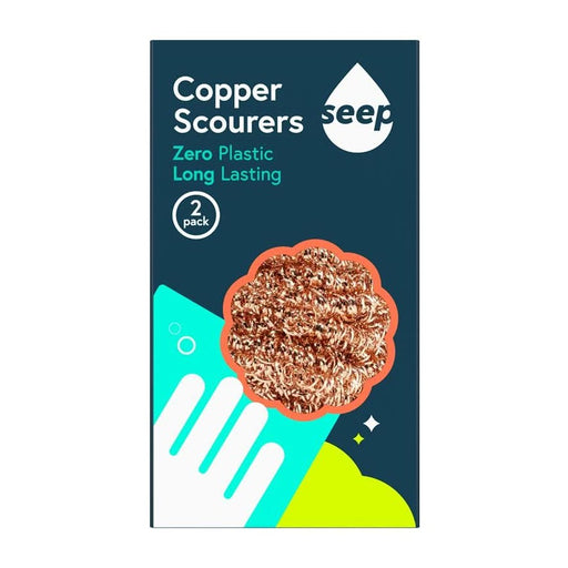 Seep Copper Scourers - 2 Pack
