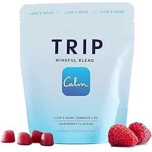 Trip Raspberry Lions Mane 60 Gummies