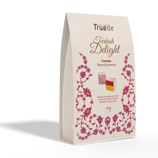 Truede Combo Rose & Lemon Turkish Delight 125g